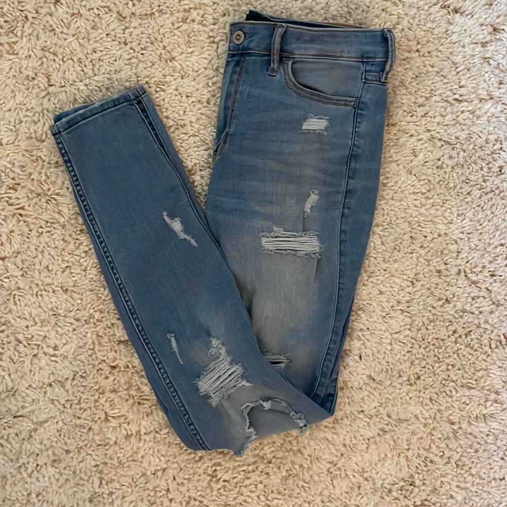 Hollister super skinny high rise jeans